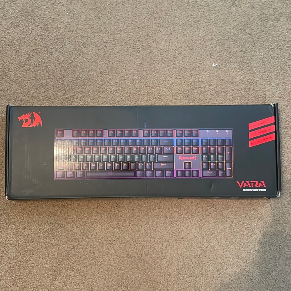 Red dragon keyboard